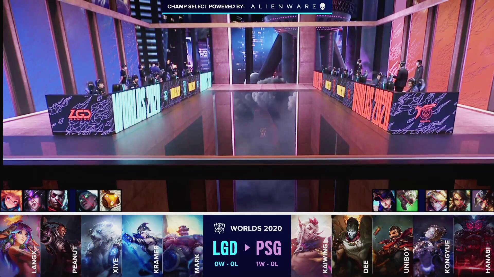 Psg vs lgd