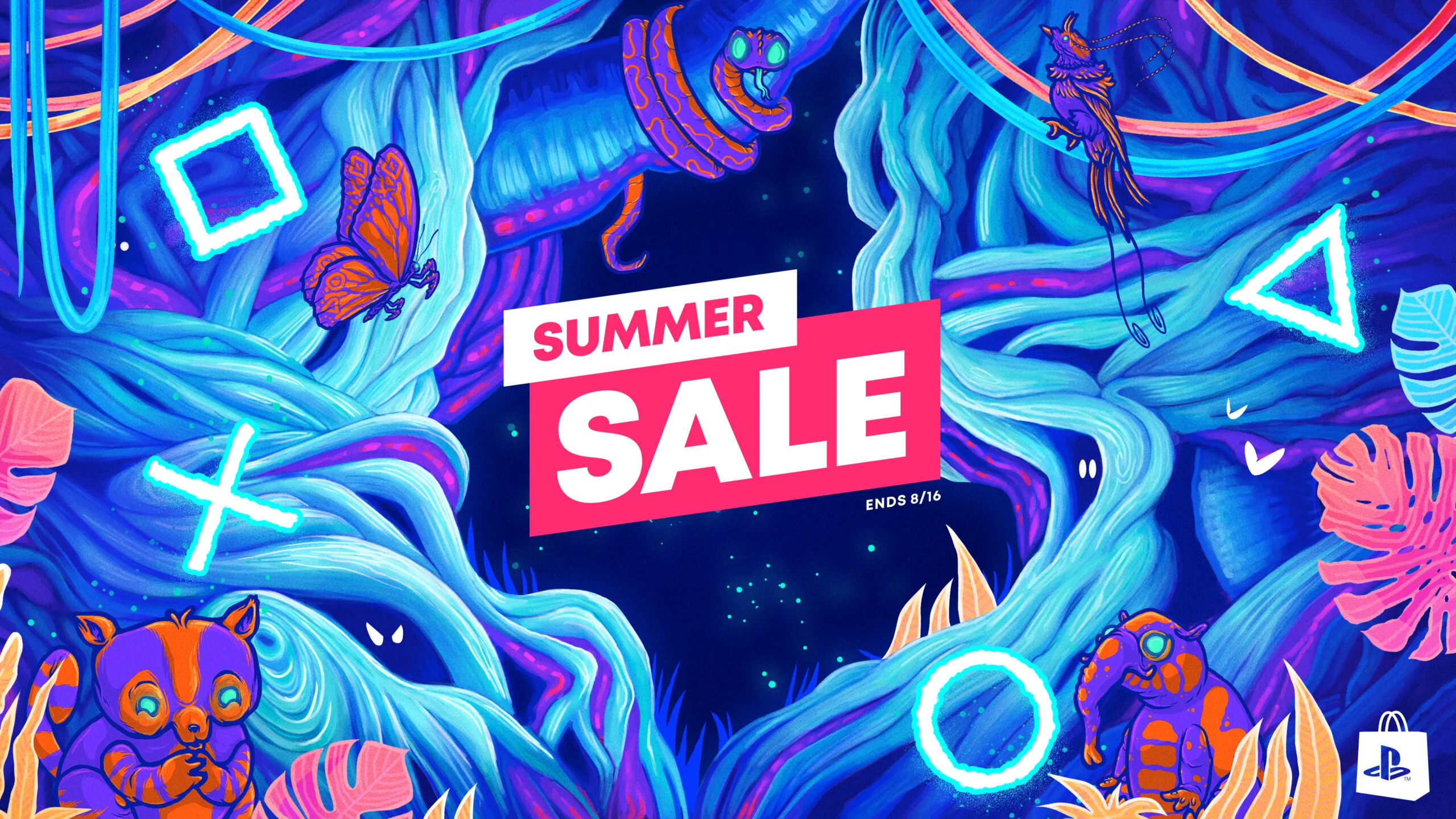 PS Summer Sale Mockup