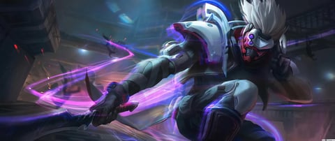 Psyops meister yi splash art 8k liga der legenden lol tapete 2560x1080 14