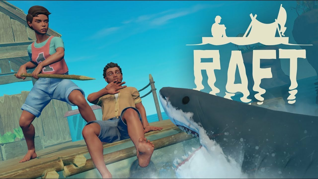 Raft survival co-op game