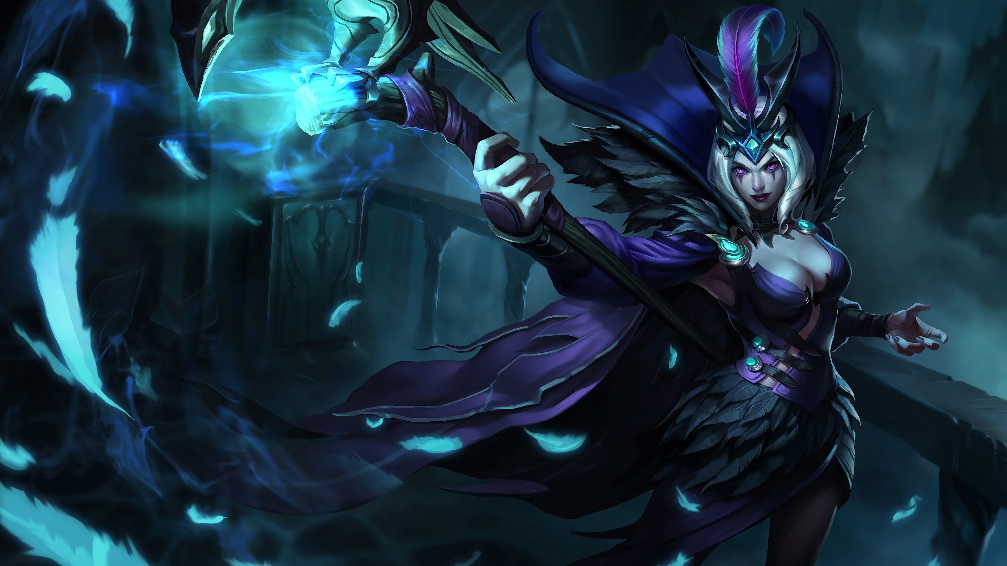 Ravenborn LeBlanc Splash Art