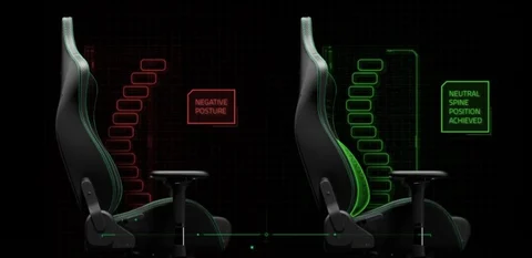 Razer iskur posture