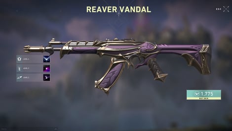 Reaver vandal skin1