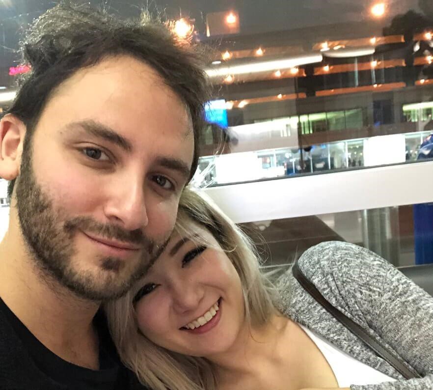 Reckful and former girlfriend Becca Cho