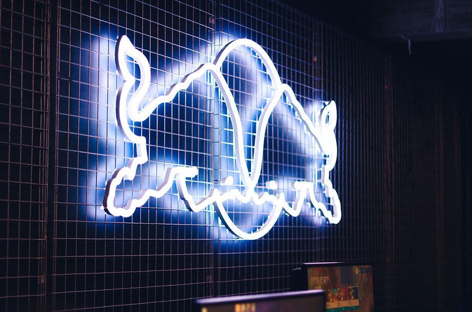 Red Bull LED Signage