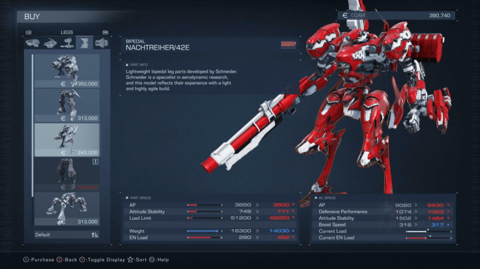 Reverse joint leg armored core 6 wiki guide