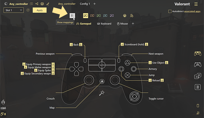 Rewasd controller guide