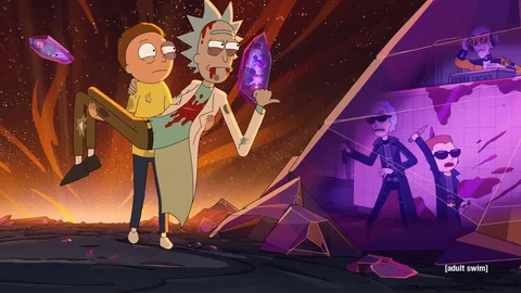 Rick and morty anime