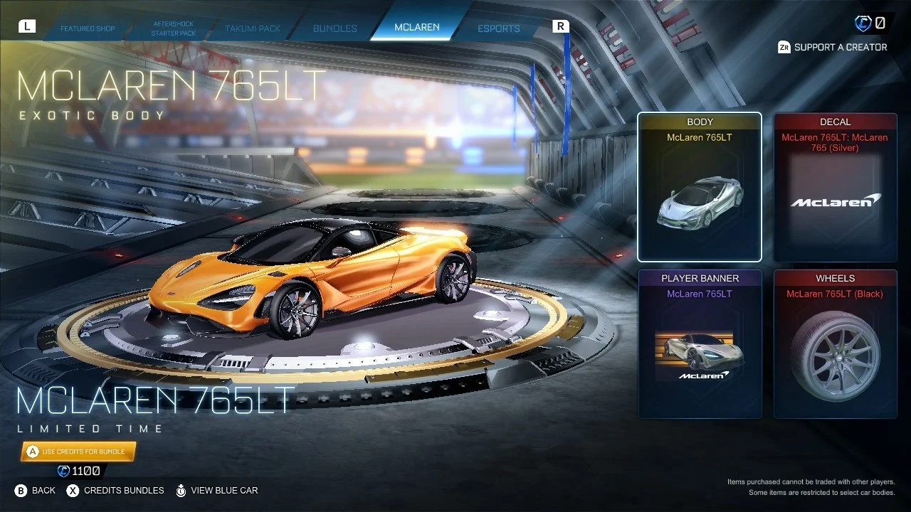 rl mclaren 765lt bundle