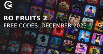 Ro fruits 2 codes december 2023