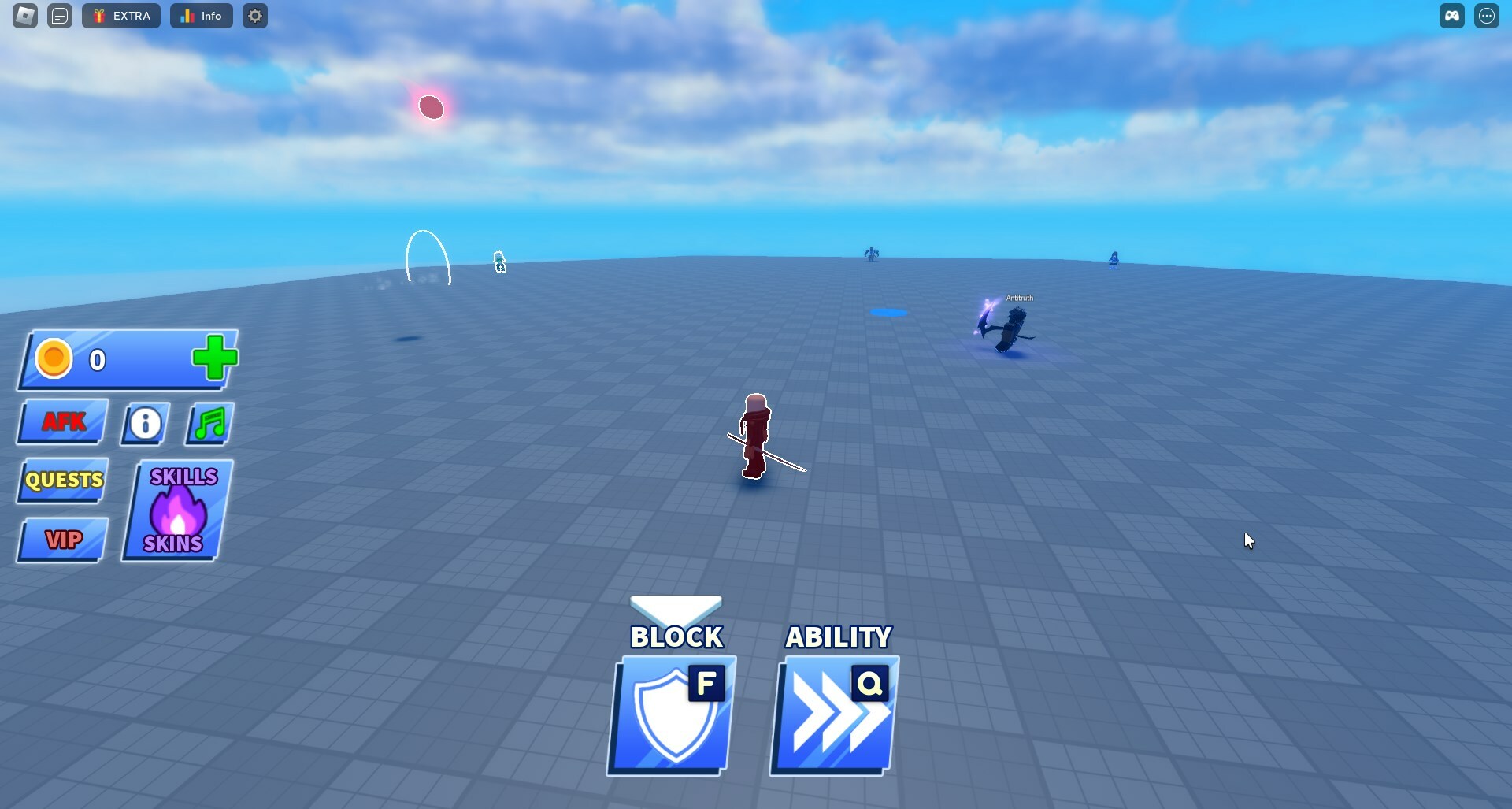 Roblox Infinity Skill