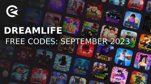 Roblox dreamlife codes september 2023