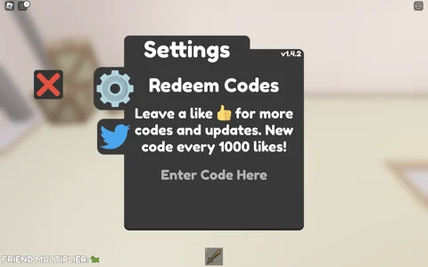 Robot tycoon how to redeem codes