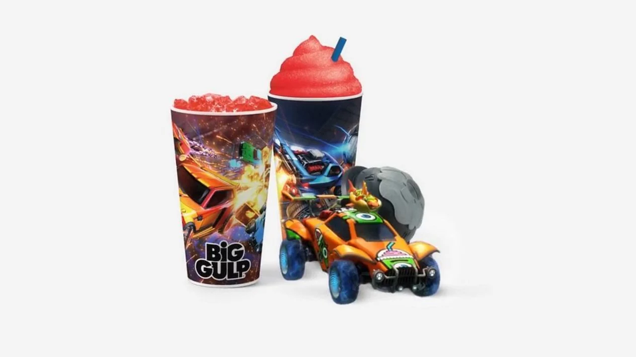 rocket league 7-eleven crossover