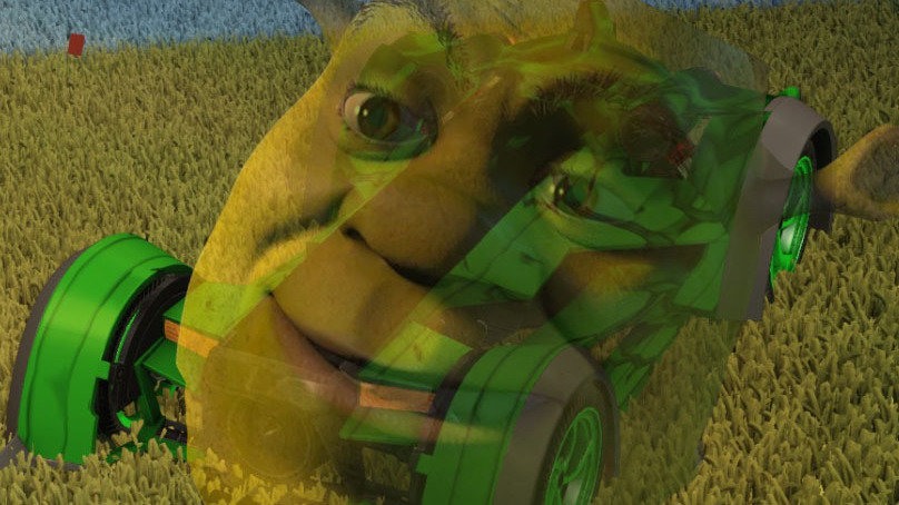 Rocket league all star shrek