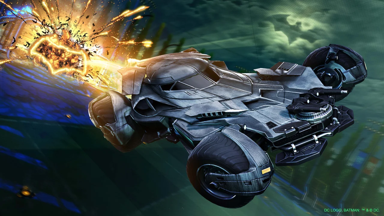 batmobile Rocket League