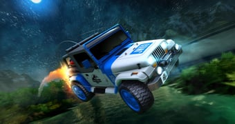 Rocket league best crossover decals Jurassic Jeep Wrangler