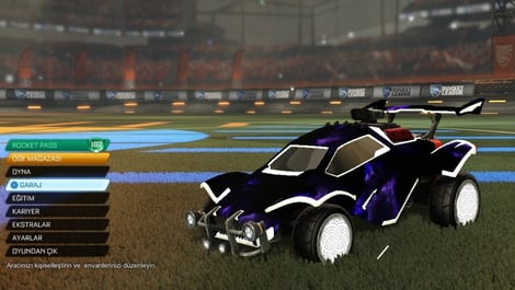 Rocket league black interstellar decal