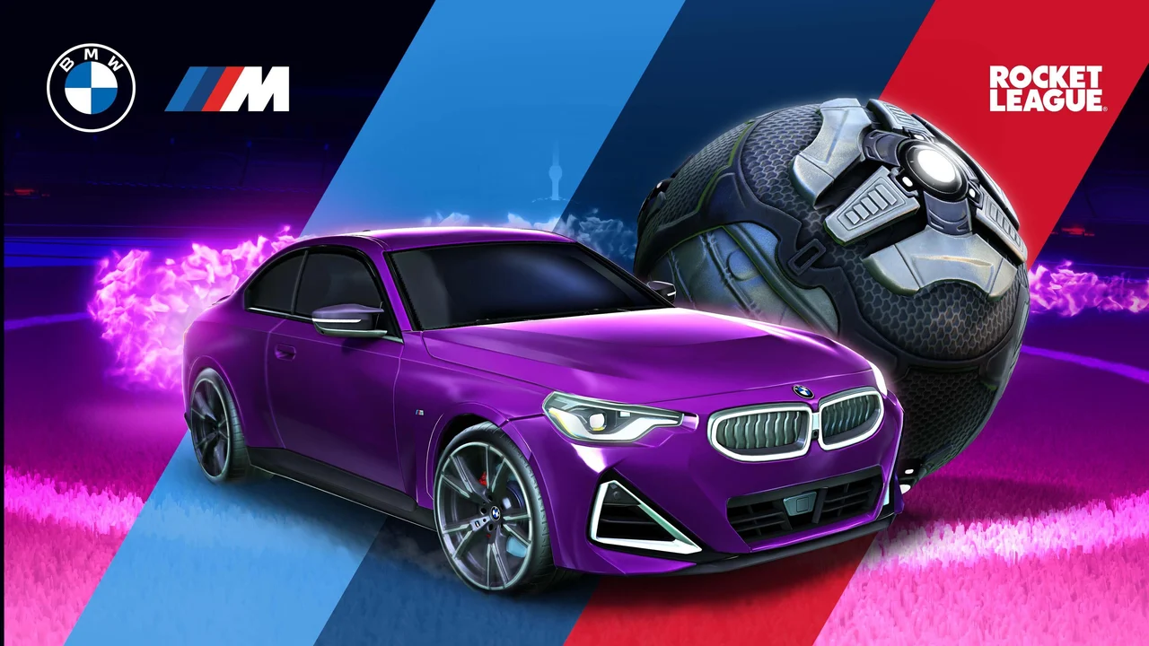 rocket league bmw M240i