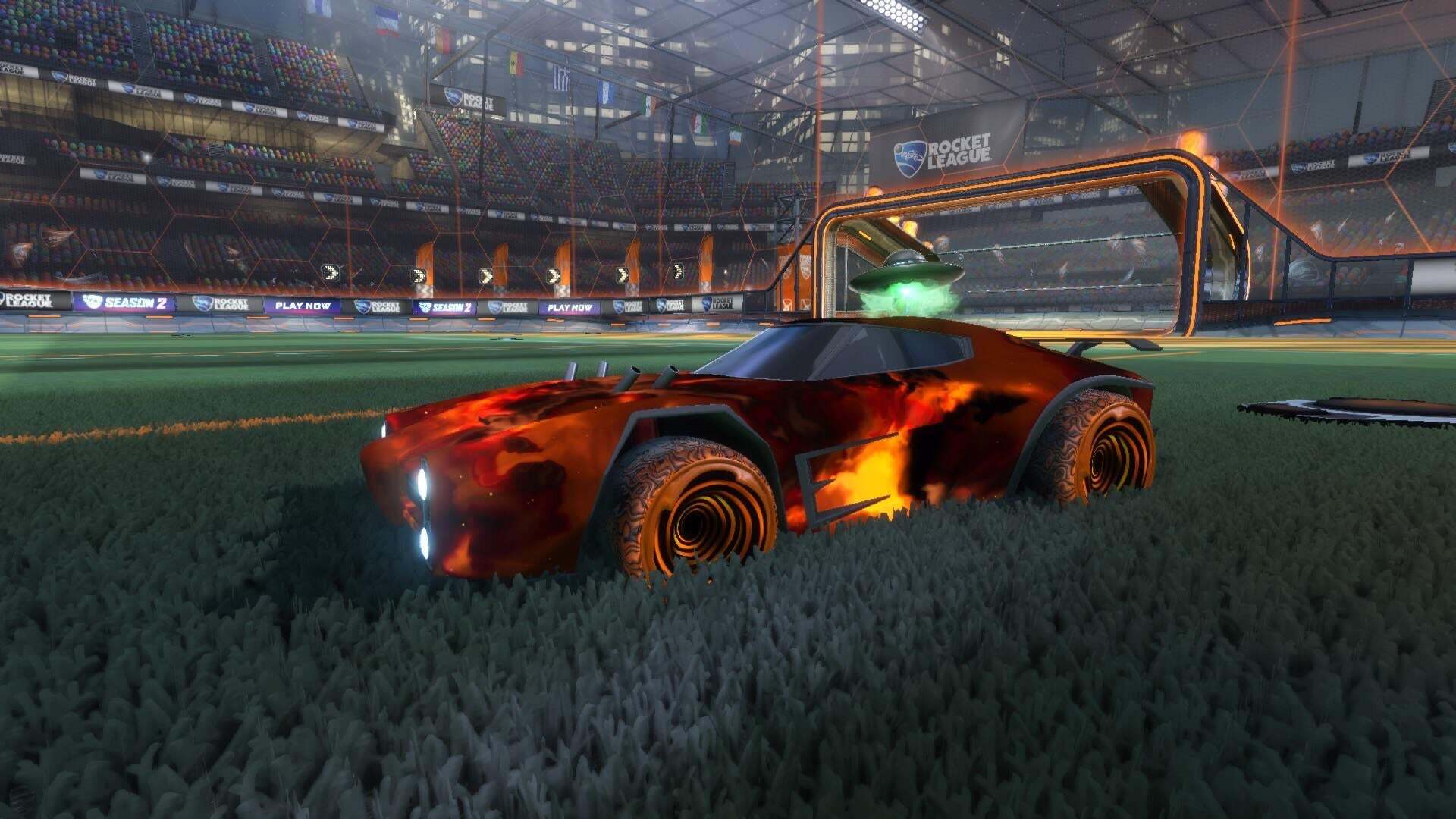 Rocket league burnt sienna interstellar decal