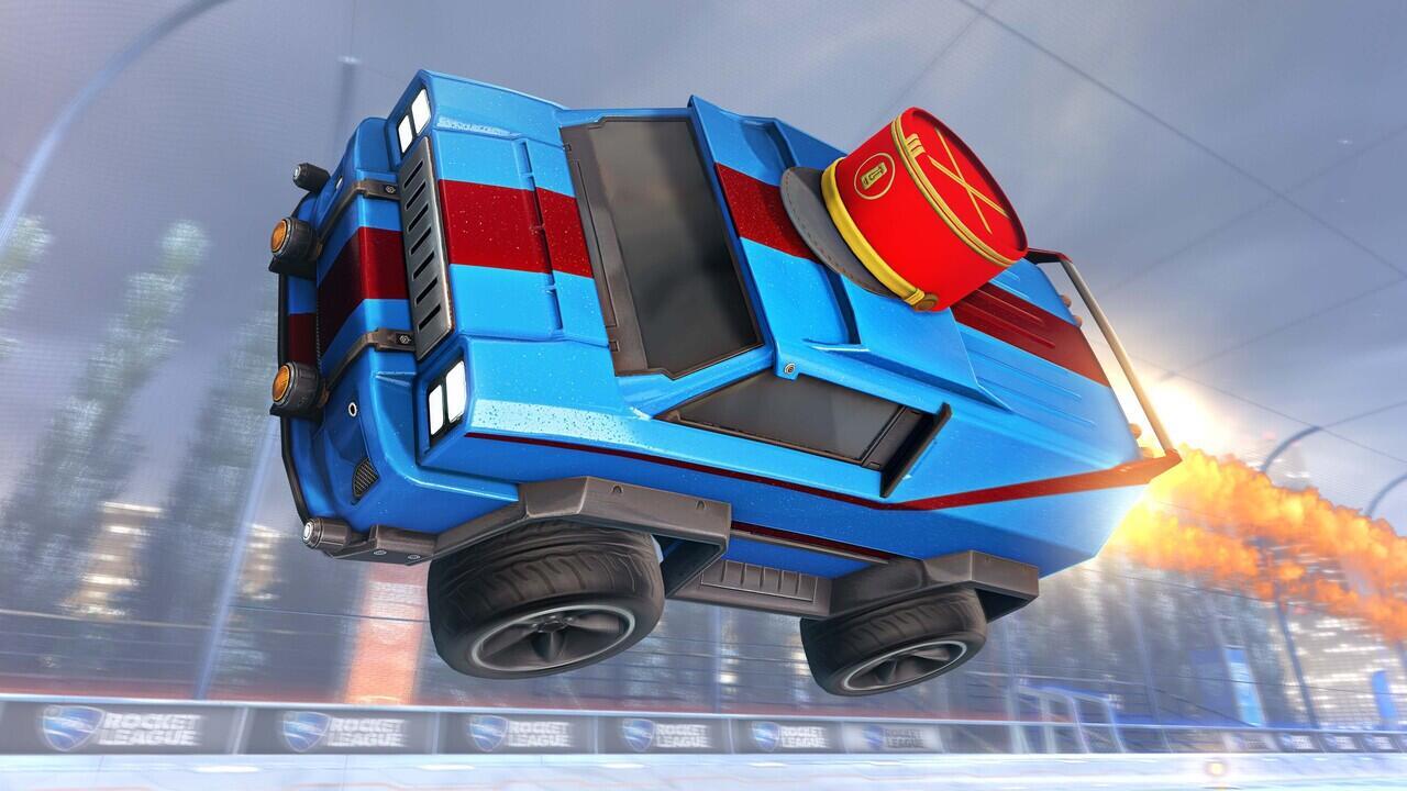 Rocket league christmas items Drummer Boy Topper
