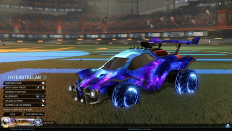 Rocket league cobalt interstellar decal