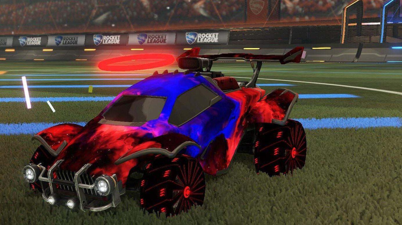 Rocket league crimson interstellar decal