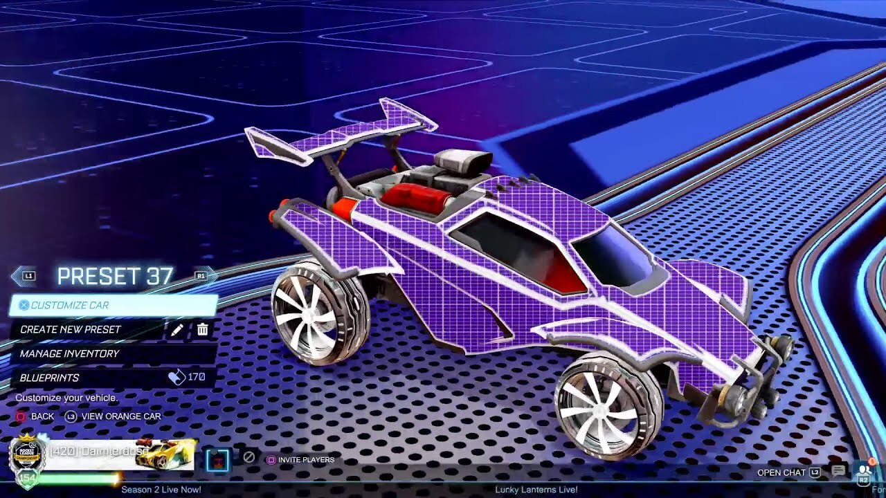 Rocket league decal item w i p