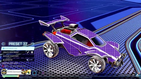 Rocket league decal item w i p