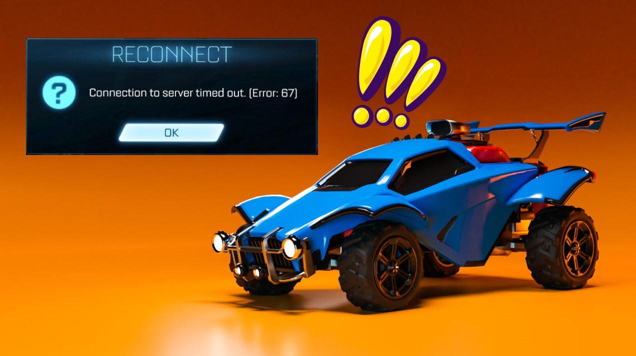Rocket league error 67