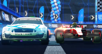 Rocket league f1 and nascar