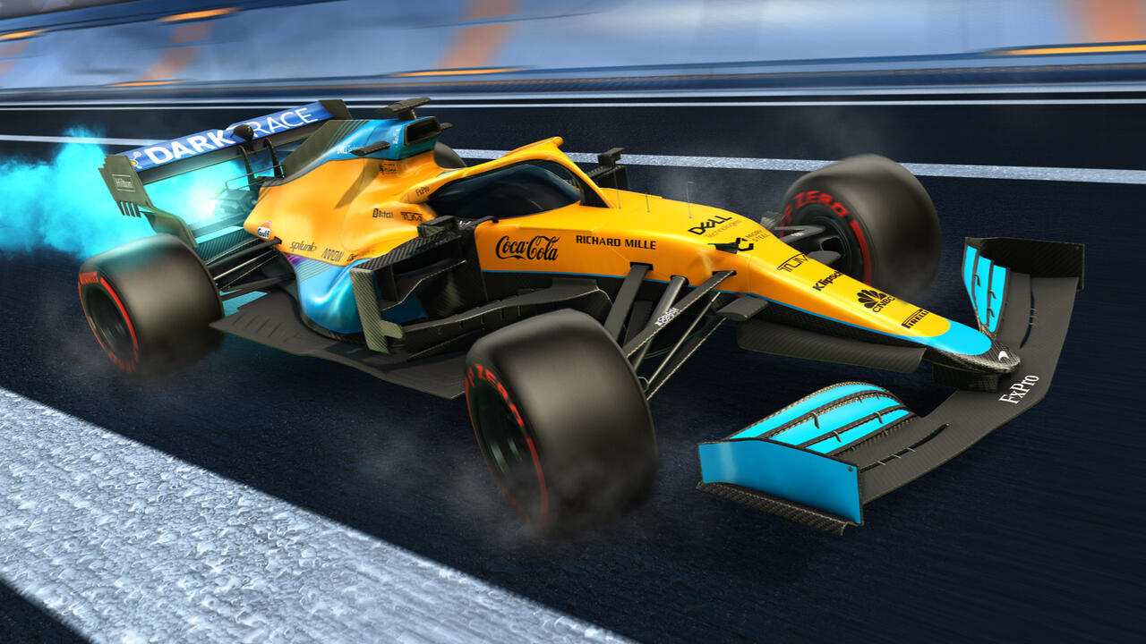 Rocket league f1 decals mclaren