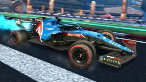 Rocket league f1 fan pack