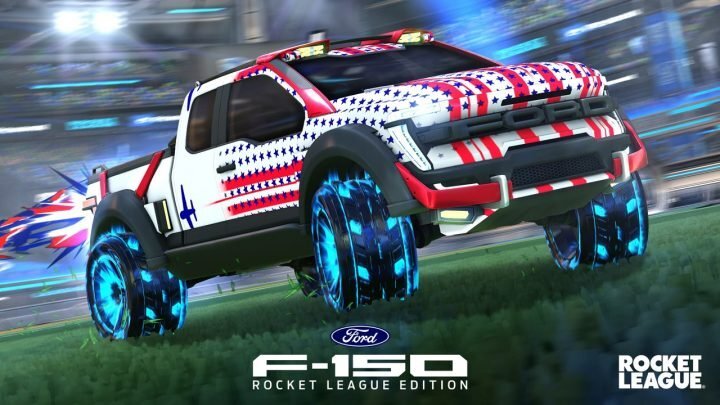 Rocket League Ford F-150 decals