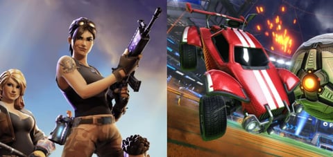 Rocket league fortnite