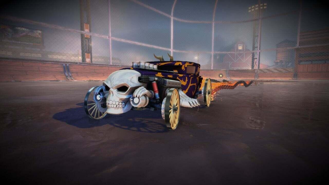 Rocket league halloween costume haunted bone shaker