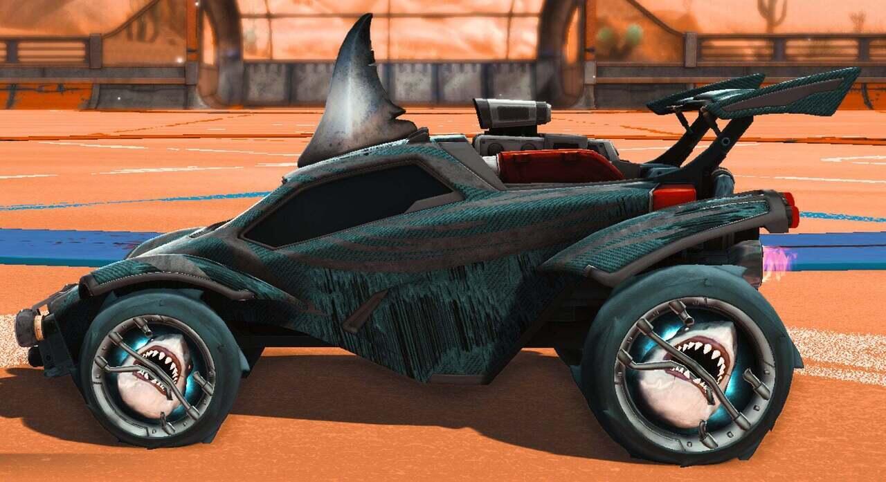 Rocket league halloween costume sharktane