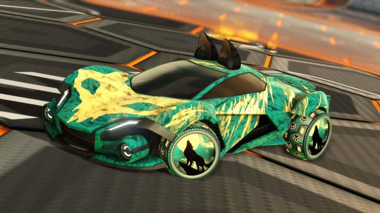 Rocket league halloween costume werewolf