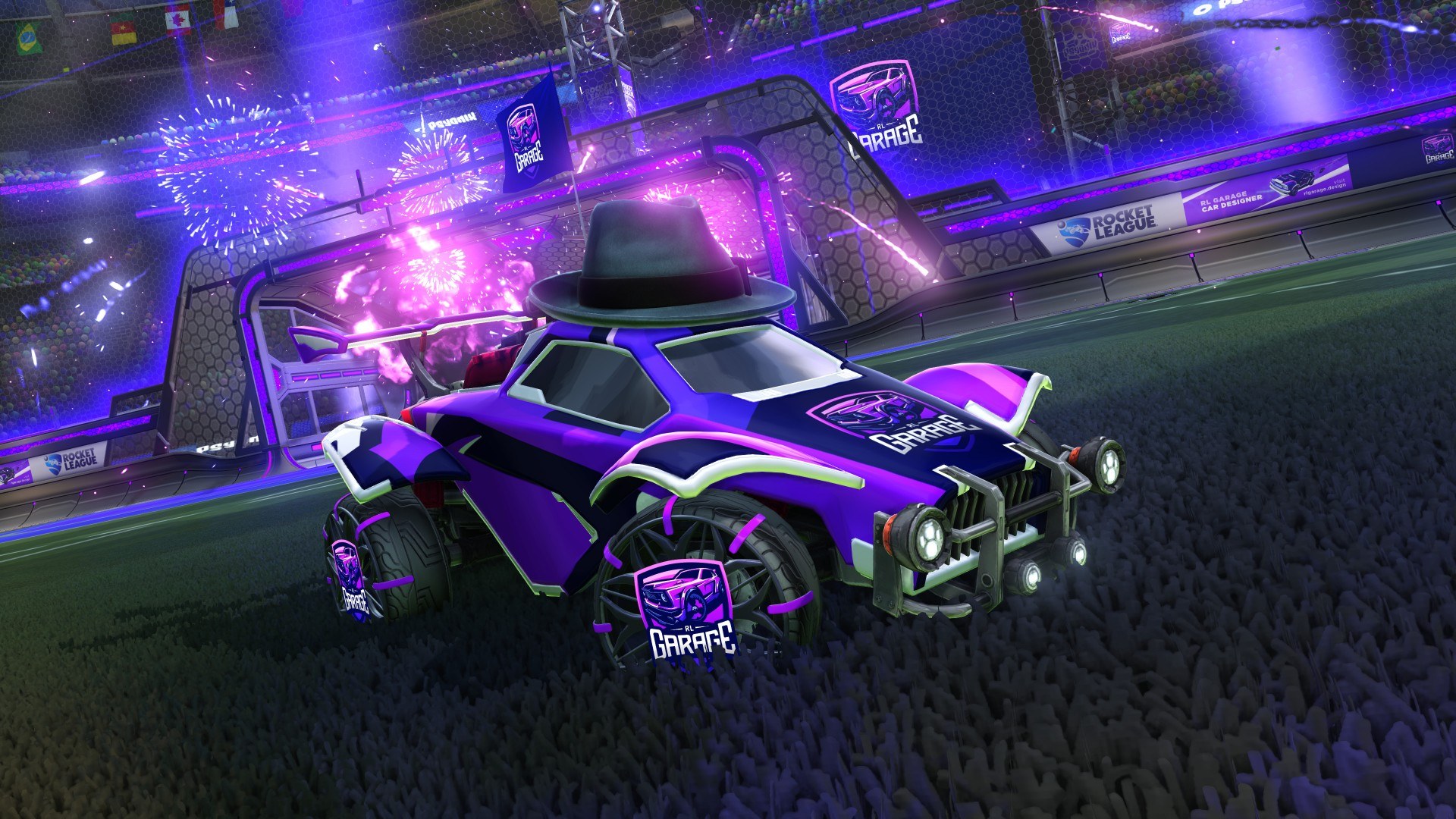 Rocket league homburg hat