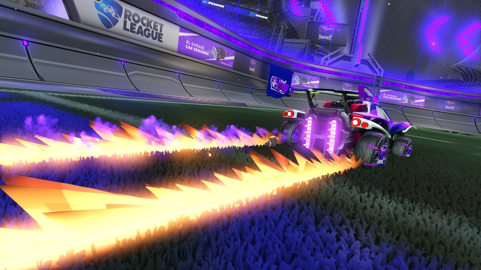 Rocket league hot rocks trail