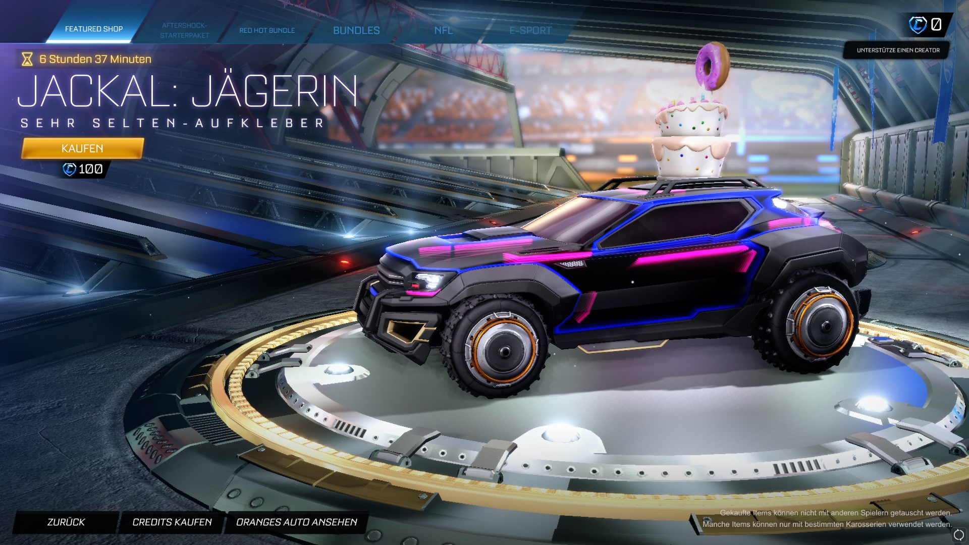 Rocket league jackal huntress