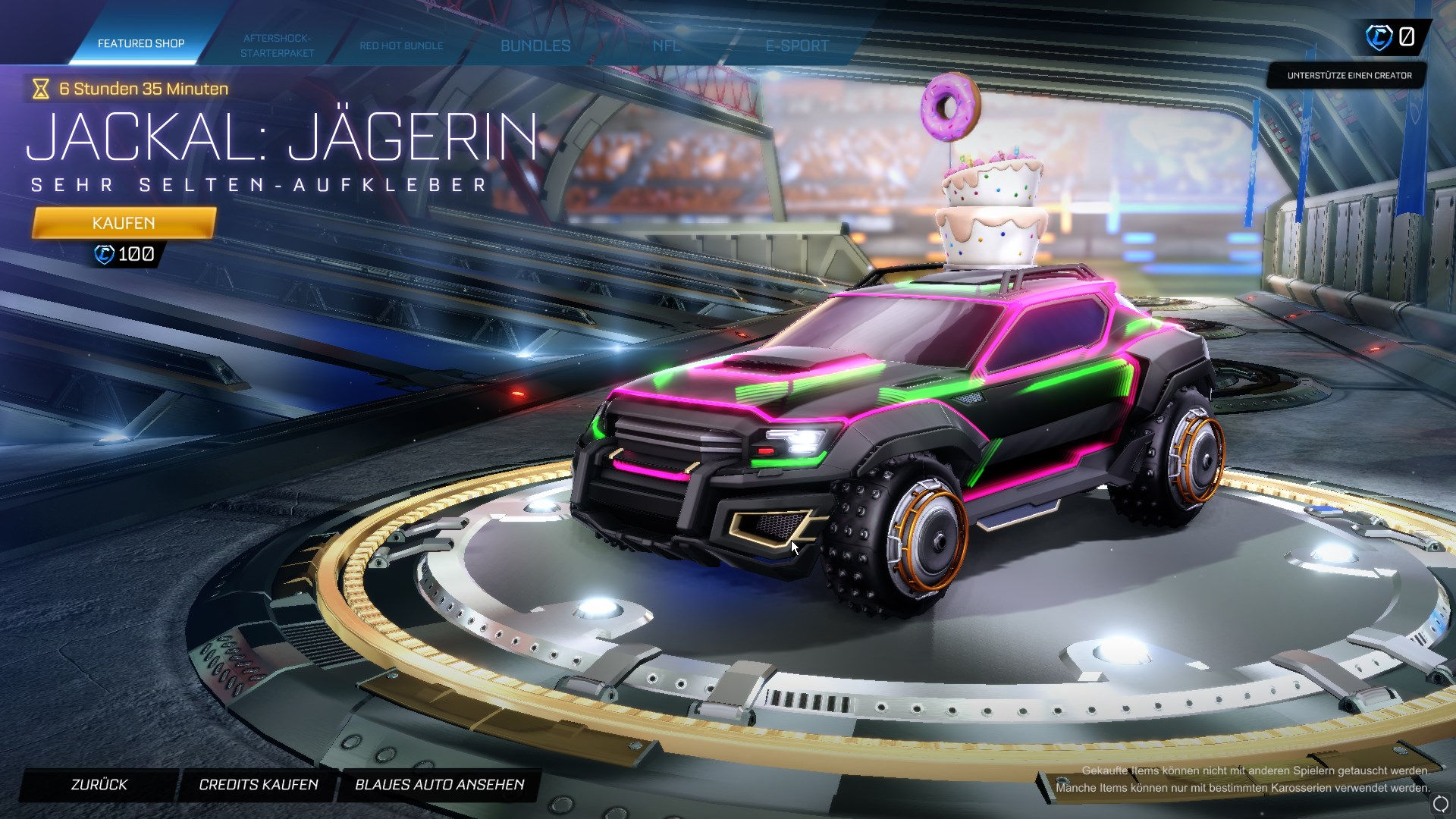 Rocket league jackal jagerin