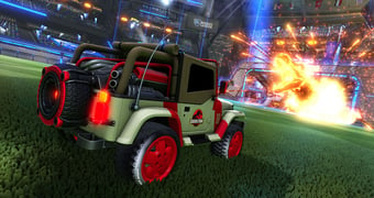 Rocket league jurassic jeep wrangler hitbox