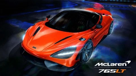 Rocket league mclaren 765 LT