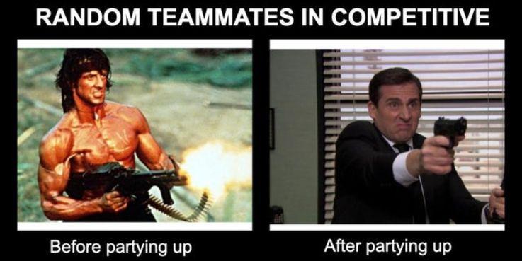 Rocket league rambo meme