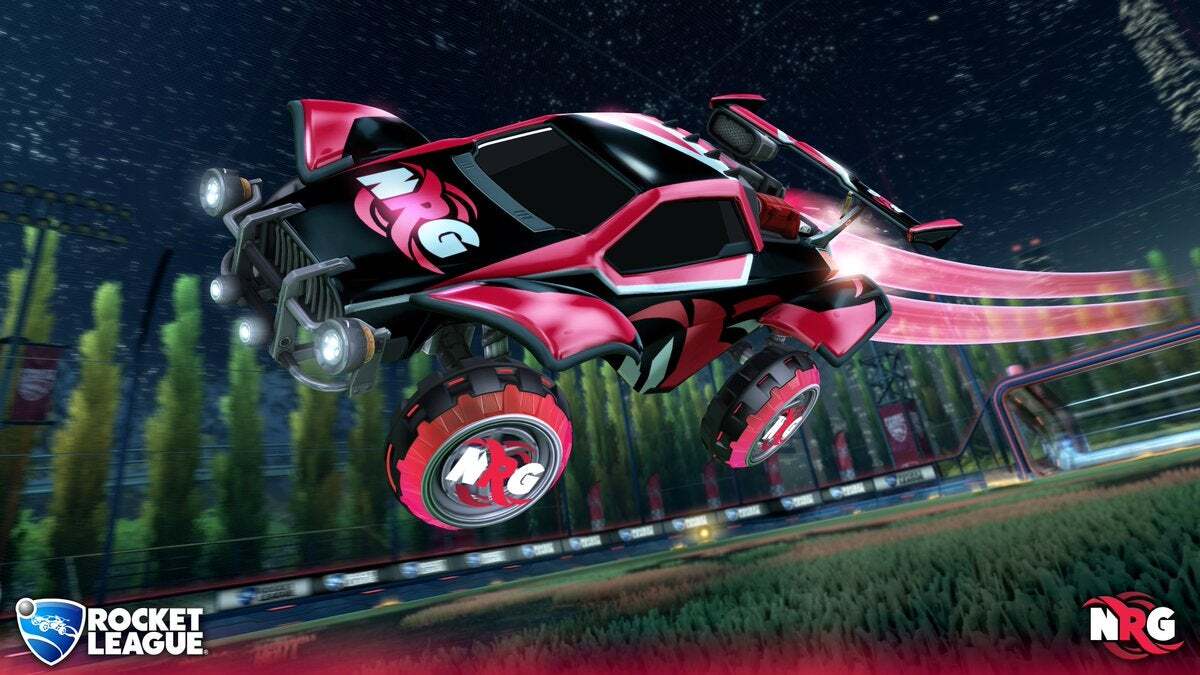Rocket league rarest decals nrg esports legacy