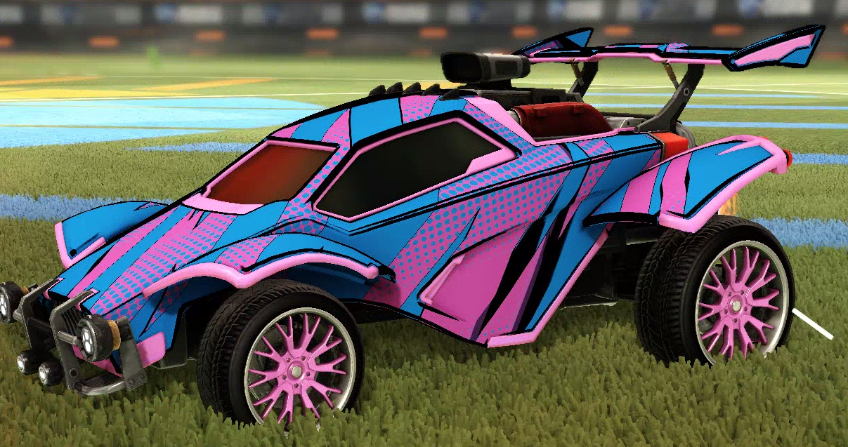 Rocket league ripped comic decal