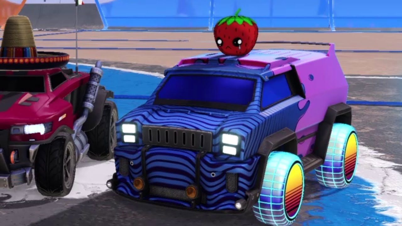 Rocket league sad strawberry