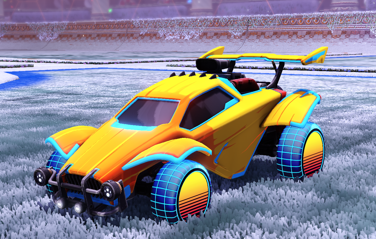Rocket league sunset sunrise 1986