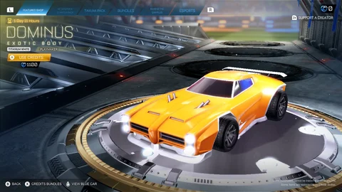 Rocket league titanium white dominus 2